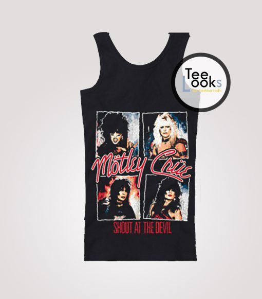 Motley Crue Shout At The Devil Tank Top