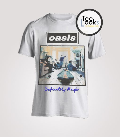 Oasis Definitely Maybe Album Cover T-Shirt
