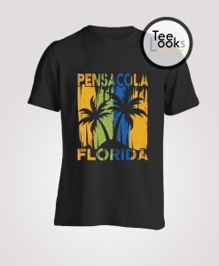 Pensacola Florida Beach Palm Trees T-shirt