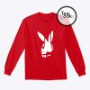 Playboy Bunny Skull Sweatshirt