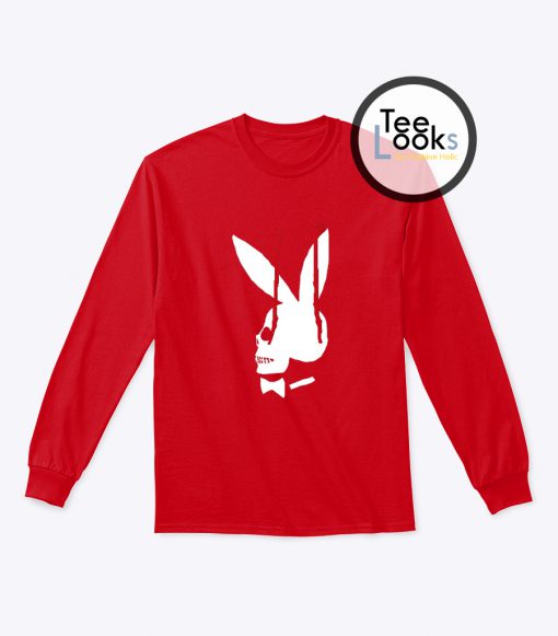 Playboy Bunny Skull Sweatshirt