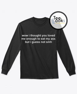 Post Malone Lyric Sweatshirt