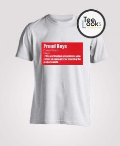 Proud Boys Definition T-Shirt