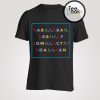 Rabgafban Alphabet T-Shirt