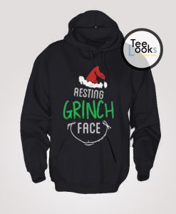 Resting Grinch Face Christmas Hoodie