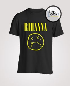 Rihanna Funny Nirvana Parody T-Shirt