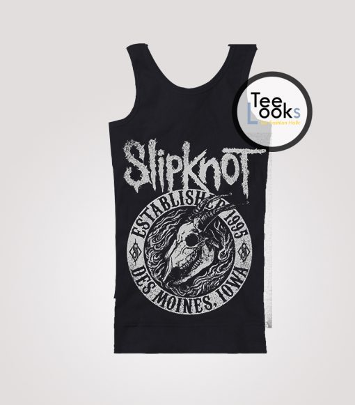 Slipknot Goat Flames Tank Top