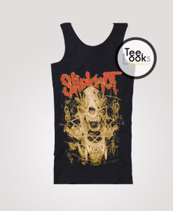 Slipknot Skull Teeth Back Tank Top