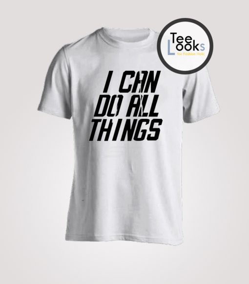 Stephen Curry I Can Do All Things T-Shirt