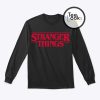 Stranger Things Font Netflix Sweatshirt