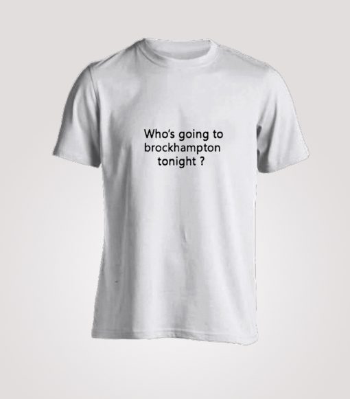 Who Going T-shirt