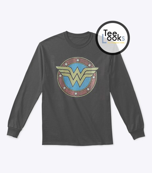 Wonder Woman Vintage Logo Sweatshirt