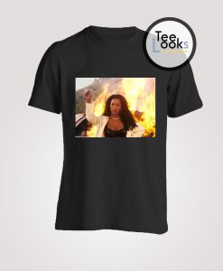 Angela Bassett Waiting To Exhale Leaving fire T-Shirt