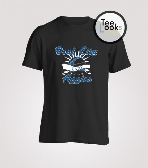 Beal City Aggies Lady Girl Basketball T-Shirt