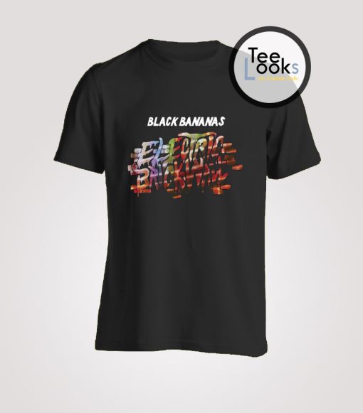 Black Bananas Electric Brick Wall Albums T-Shirt