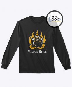 Boston Bruins Mama Bear Paw Sweatshirt