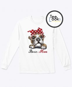 Boxer Mom Dog Mom Sweatshirt