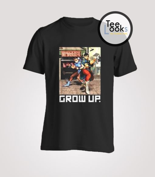 Chun Li Street Fighter Grow Up T-shirt