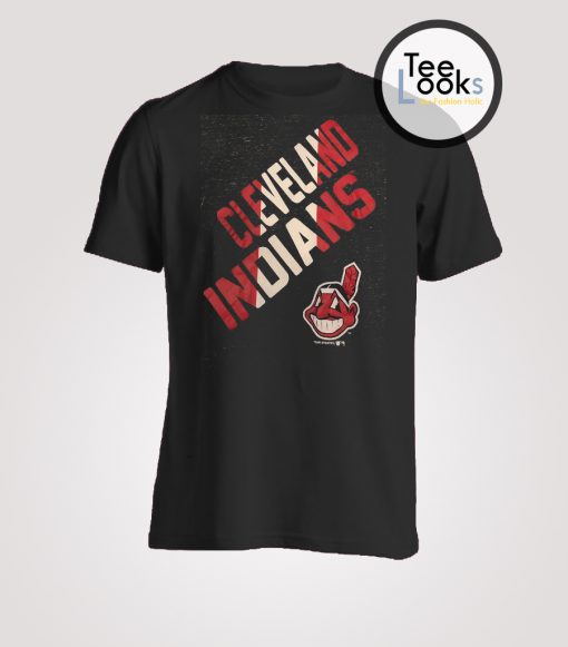 Cleveland Indians Text t-shirt