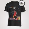 Dennis Rodman Chicago Bulls Autograph T-Shirt