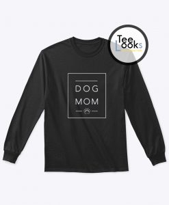 Dog Mom Chest Logo Sweatshirt