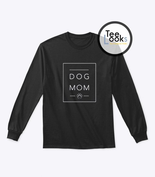 Dog Mom Chest Logo Sweatshirt