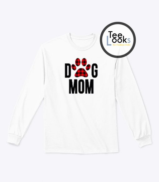 Dog Mom Paws Sweatshirt