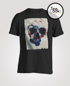 Floral Skull T-Shirt