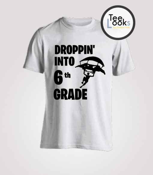 Fortnite Back to School 6th Grade T-Shirt