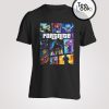 Fortnite Battle Royale Legend Gaming Pattern T-shirt