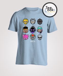 Fortnite Loot Chibi Heads Boys T-Shirt