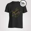 Freddie Mercury Signature T-Shirt