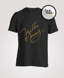 Freddie Mercury Signature T-Shirt