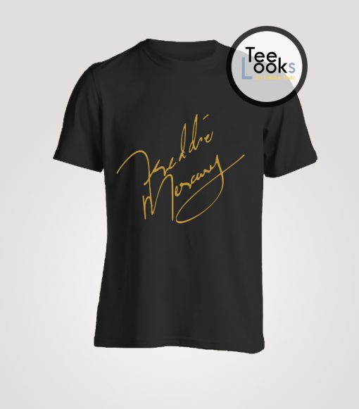 Freddie Mercury Signature T-Shirt