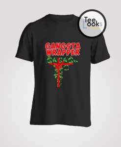 Gangsta Wrapper Christmas T-shirt