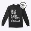 Grey Sloan Memorial Hospital Cast Sweatshirt