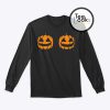 Halloween Pumpkin Boobs Sweatshirt