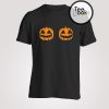 Halloween Pumpkin Boobs T-Shirt