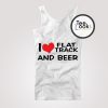 I LOVE FLAT TRACK AND BREW TankTop