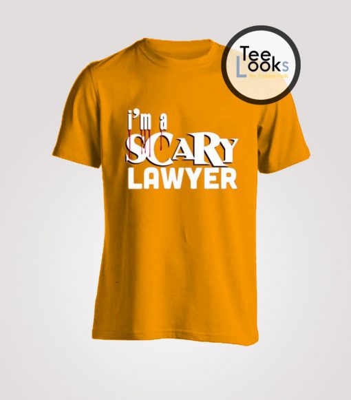 Im A Scary Lawyer Halloween T-Shirt