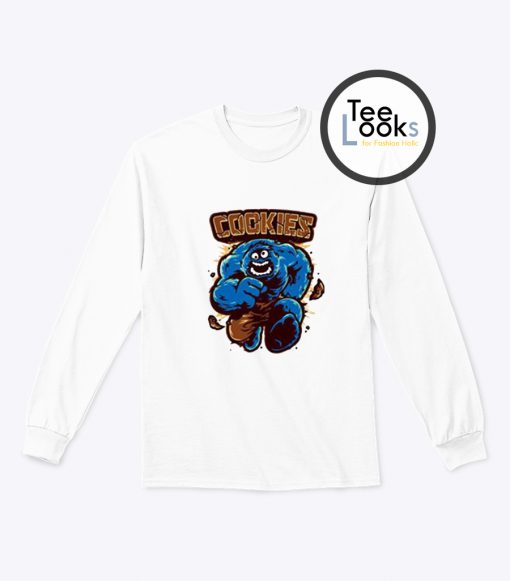 Jacked Cookie Monster Sweatshirt