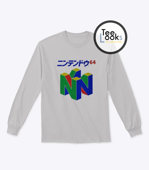 Japanese Nintendo 64 Sweatshirt