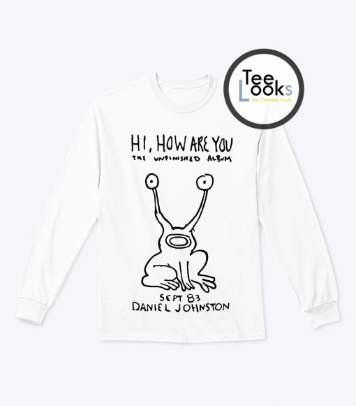 Kurt Cobain Daniel Johnston Sweatshirt