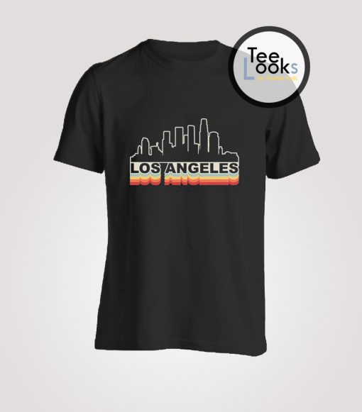 Los Angeles Skyline Vintage T-Shirt