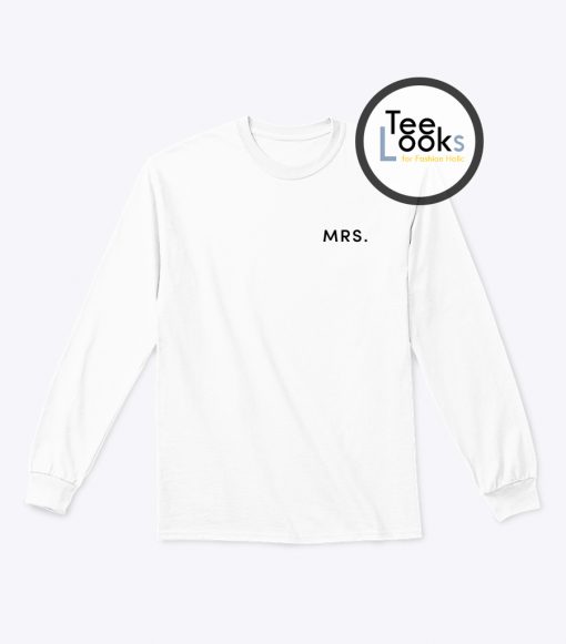 MRS. Just Married Sweatshirt