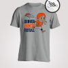 NFL Team Apparel Toddler Denver Broncos Lil Player Grey T-Shirt