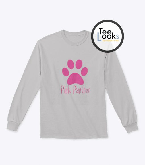 Pink Panther Paws Sweatshirt