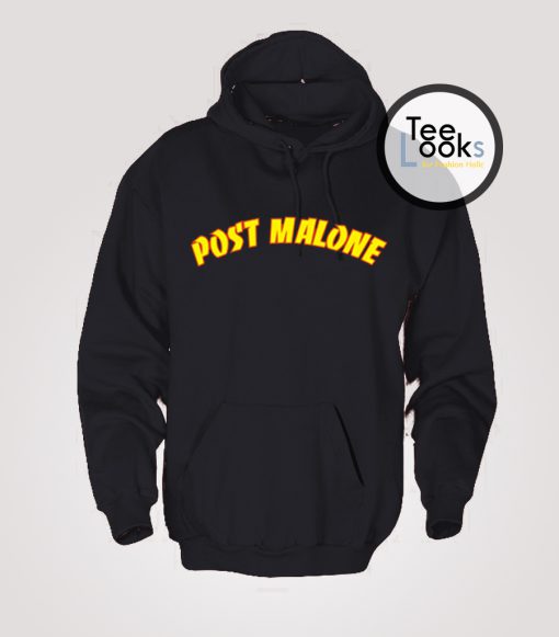 Post Malone Text Hoodie