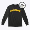 Post Malone Text Sweatshirt