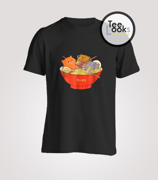 Ramen and cats T-Shirt